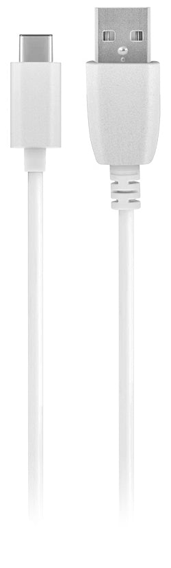 Netzteil mit USB-C-Kabel MaXlife MXTC-01, 10,5W, 2,1A, 1 x USB-A, Weiß