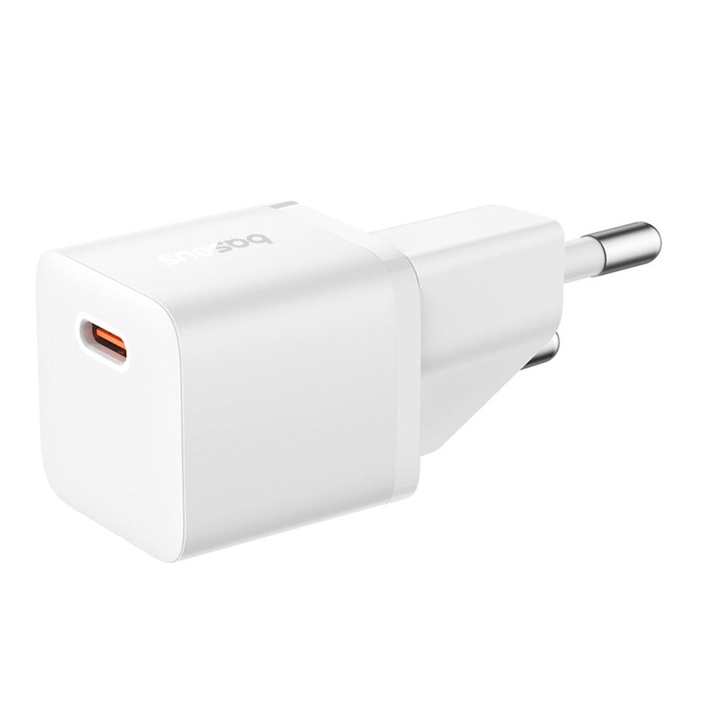 Netzladegerät mit USB-C Kabel Baseus GaN5, 20W, 3A, 1 x USB-C, Weiß P10110900213-01