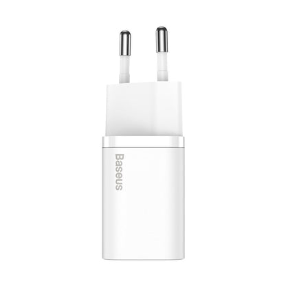 Netzwerkladegerät mit USB-C-Kabel Baseus Super Si, 25 W, 3 A, 1 x USB-C, Weiß TZCCSUP-L02