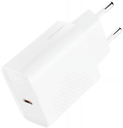 Netzladegerät mit USB-C Kabel XO Design L162, 30W, 3A, 1 x USB-C, Weiß