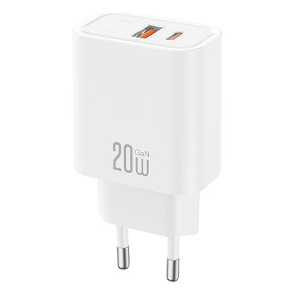 Netzteil mit USB-C-Kabel XO Design CE40, 20W, 3A, 1 x USB-A - 1 x USB-C, Weiß