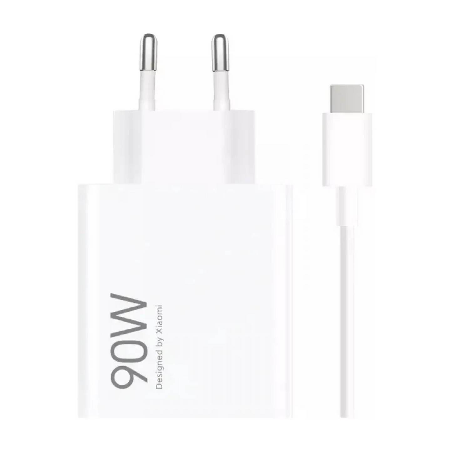 Netzladegerät mit USB-C Kabel Xiaomi, 90W, 6.1A, 1 x USB-A, Weiß