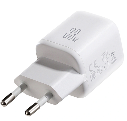 Netzteil mit USB-C-Kabel Joyroom JR-TG7, 33W, 3A, 1 x USB-A - 1 x USB-C, Weiß