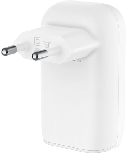 Netzteil mit USB-C-Kabel Belkin BoostCharge, 67W, 3A, 3 x USB-C, Weiß WCC002vf2MWH-B6