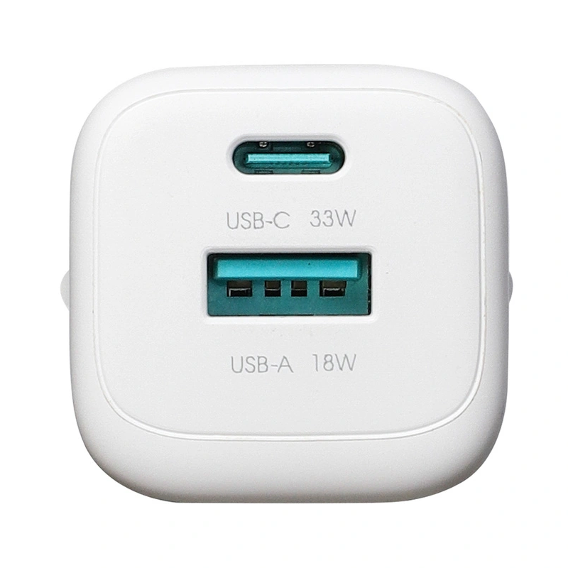 Netzteil mit USB-C-Kabel Joyroom JR-TG7, 33W, 3A, 1 x USB-A - 1 x USB-C, Weiß