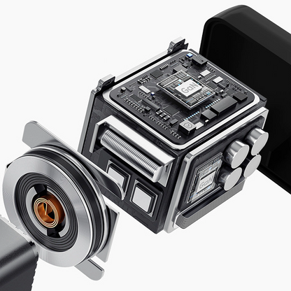 Netzladegerät mit USB-C Kabel Dudao A67EU, 67W, 3.35A, 1 x USB-A - 1 x USB-C, Schwarz