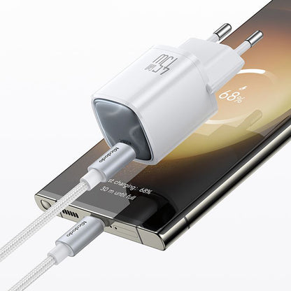 Netzteil mit USB-C-Kabel Mcdodo Nano CH-4433, 45W, 3A, 1 x USB-C, Schwarz