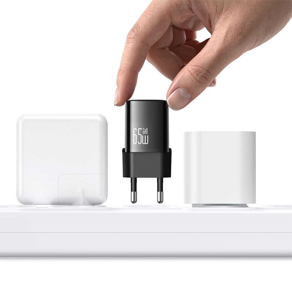 Netzteil mit USB-C-Kabel Mcdodo Nano CH-8262, 65W, 3,25A, 1 x USB-C, Schwarz