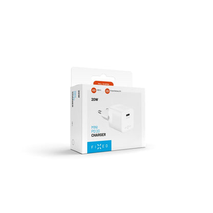 Netzladegerät Fixed Mini, 20W, 3A, 1 x USB-C, Weiß