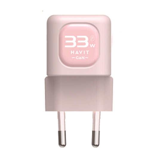 Netzladegerät HAVIT UC230, 33W, 3A, 1 x USB-A - 1 x USB-C, Rosa