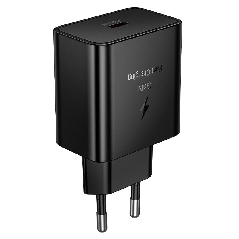 HOCO N77 Netzladegerät, 45W, 3A, 1 x USB-C, Schwarz