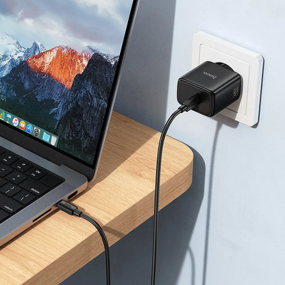 HOCO N83 Netzladegerät, 40W, 3A, 1 x USB-C, Schwarz