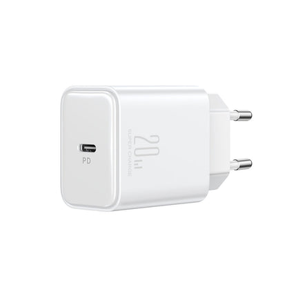 Joyroom Netzwerkladegerät JR-TCF06, 20 W, 3 A, 1 x USB-C, Weiß