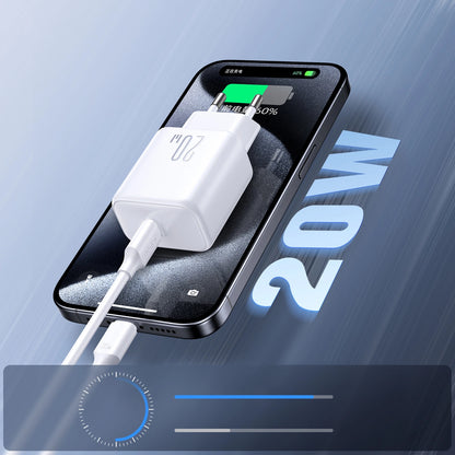 Joyroom JR-TCF20 Network Charger, 20W, 3A, 1 x USB-C, White