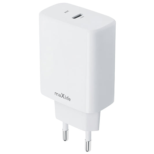 MaXlife MXTC-10-20C Netzwerkladegerät, 20 W, 3 A, 1 x USB-C, Weiß