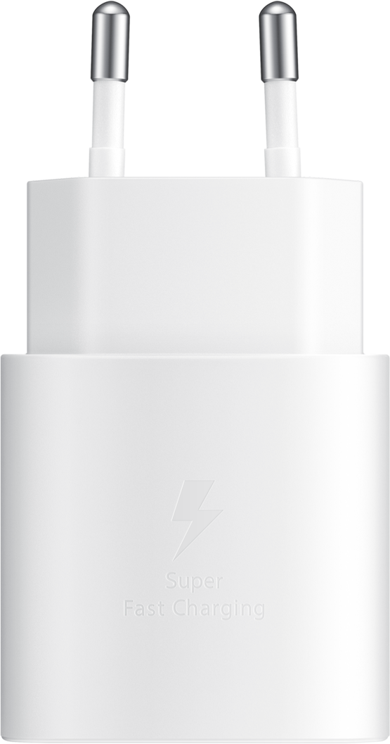 Samsung Network Charger EP-TA800, 25W, 3A, 1 x USB-C, White GP-PTU021SOAWQ