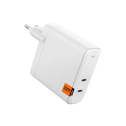 Netzladegerät Spigen Arcstation Pro, 140W, 3.25A, 2 x USB-C, Weiß