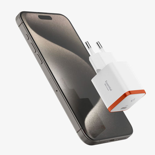 Netzteil Spigen EE301EU Essential, 30W, 3A, 1 x USB-C, Weiß ACH08449