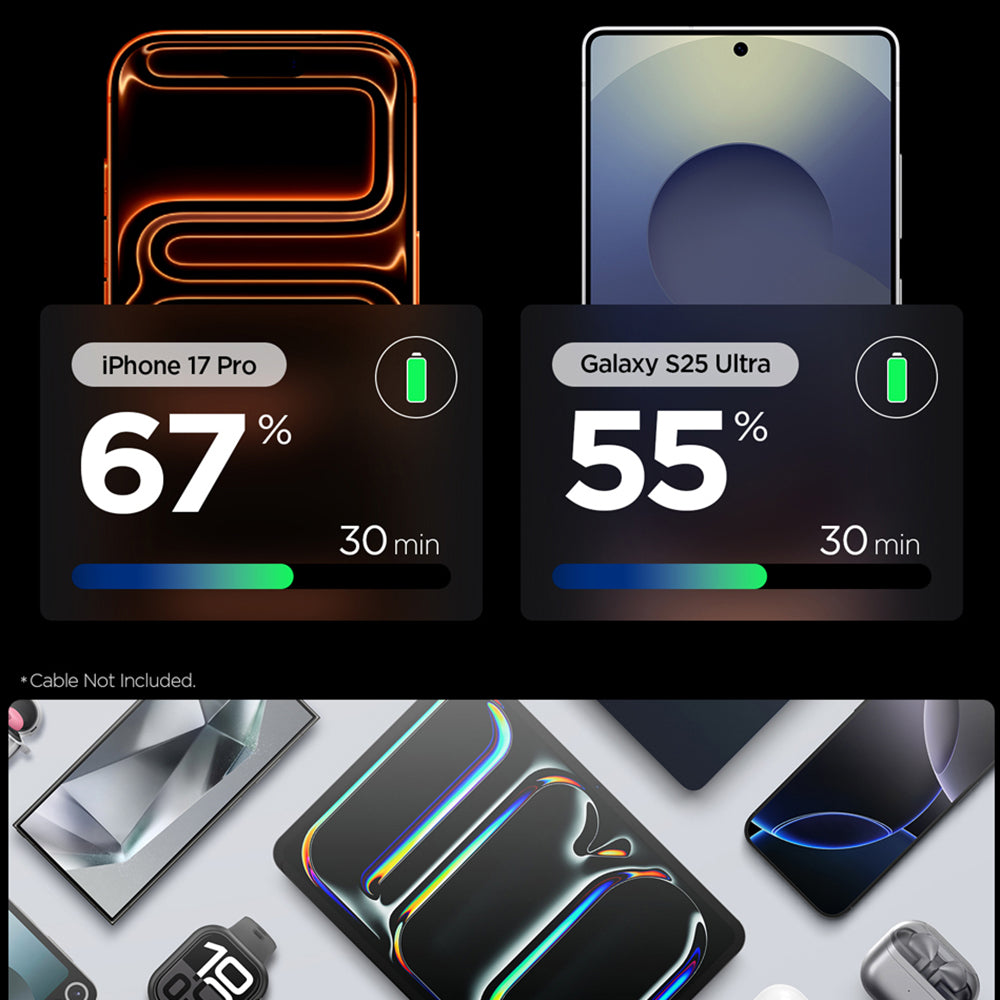 Netzladegerät Spigen EE301EU Essential, 30W, 3A, 1 x USB-C, Weiß ACH09492