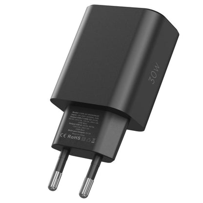 Netzwerkladegerät Tech-Protect NC30W, 30 W, 3 A, 1 x USB-A - 2 x USB-C, Schwarz