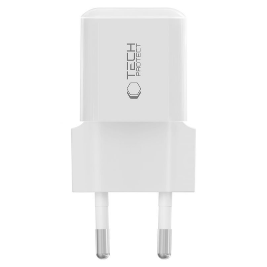 Tech-Protect NCM25 Netzladegerät, 25W, 3A, 1 x USB-C, Weiß
