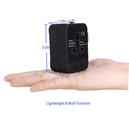 Netzladegerät Techsuit HHT202 Travel, 10W, 2A, 2 x USB-A, Schwarz