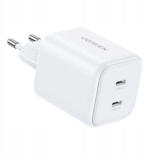 UGREEN Netzladegerät X526 (65154), 45W, 3A, 2 x USB-C, Weiß