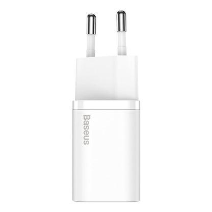 Baseus Super Si Netzwerkladegerät, 25 W, 3 A, 1 x USB-C, Weiß CCSP020102