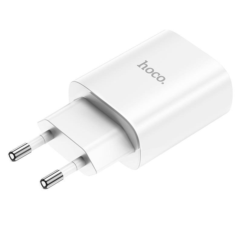 HOCO N14 Netzwerkladegerät, 20 W, 3 A, 1 x USB-C, Weiß