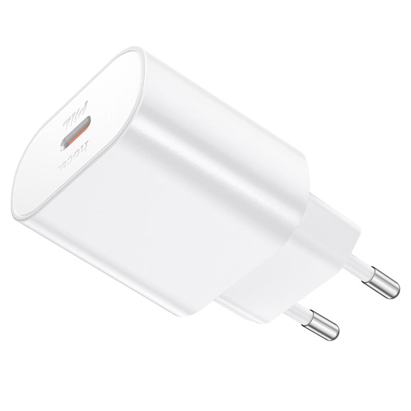 HOCO Jetta N22 Netzwerkladegerät, 25 W, 3 A, 1 x USB-C, Weiß