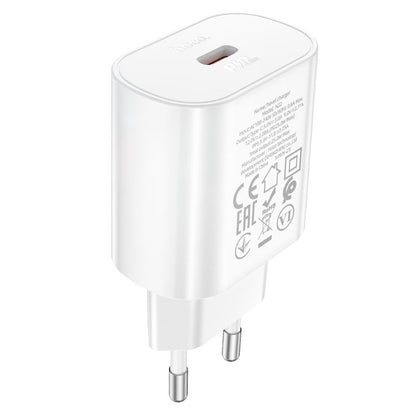 HOCO Jetta N22 Netzwerkladegerät, 25 W, 3 A, 1 x USB-C, Weiß