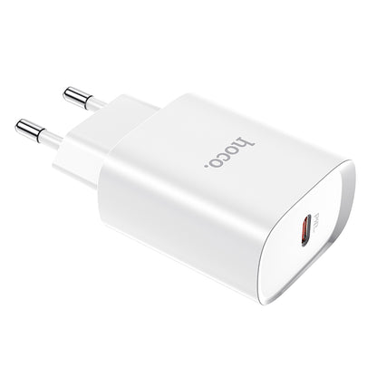 HOCO N14 Netzwerkladegerät, 20 W, 3 A, 1 x USB-C, Weiß