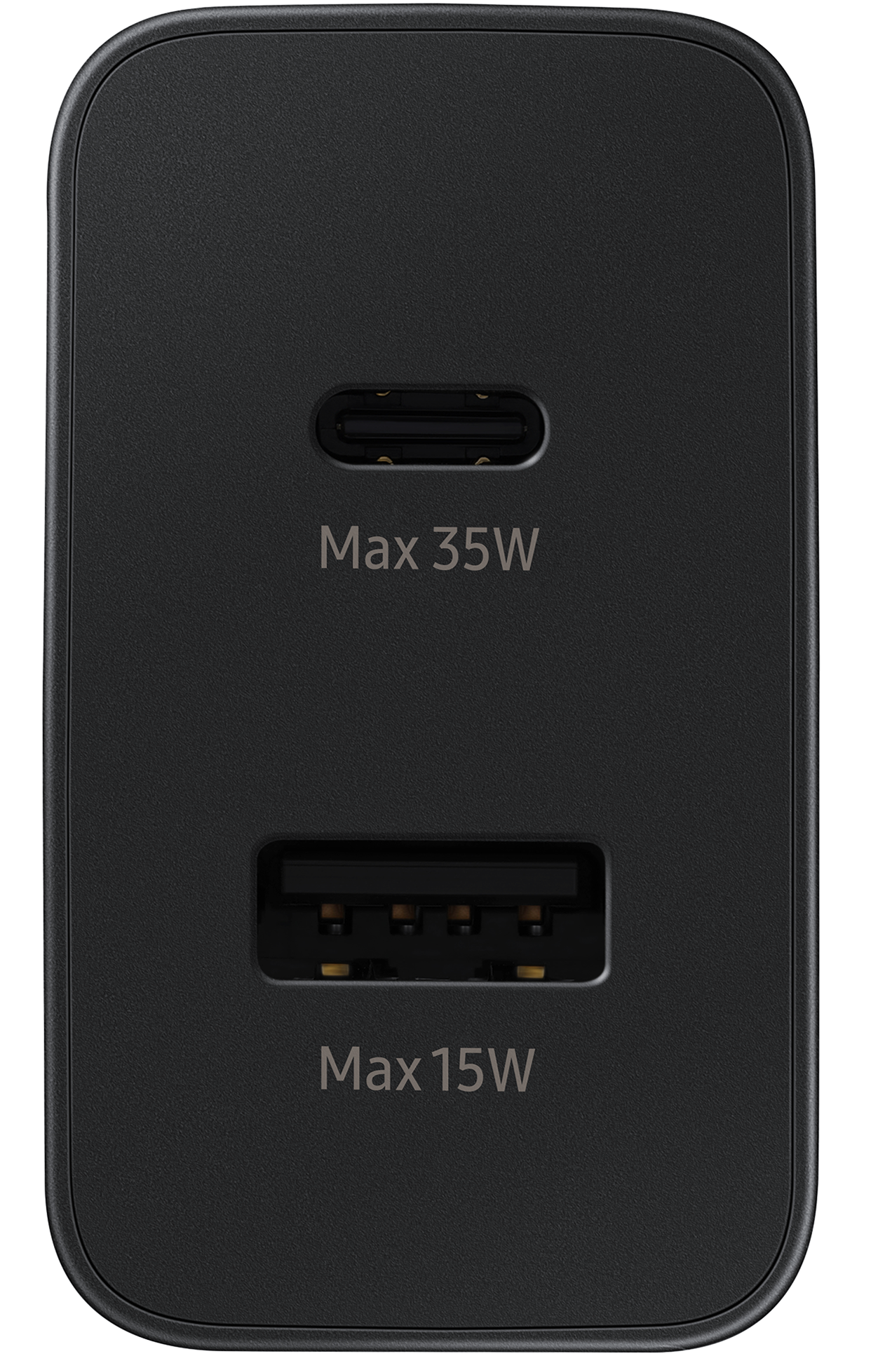 Samsung Network Charger, 35W, 3A, 1 x USB-A - 1 x USB-C, Black EP-TA220NBEGEU