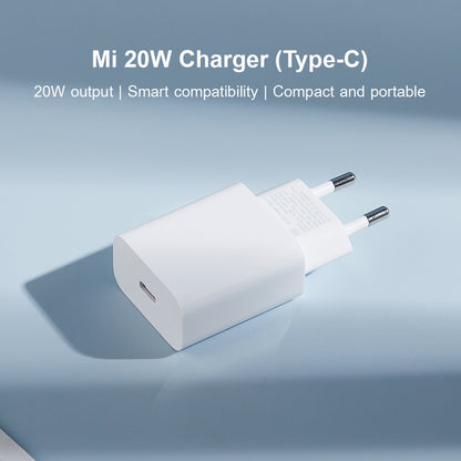 Xiaomi Netzladegerät, 20W, 3A, 1 x USB-C, Weiß BHR4927GL