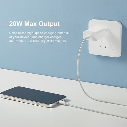 Xiaomi Netzladegerät, 20W, 3A, 1 x USB-C, Weiß BHR4927GL