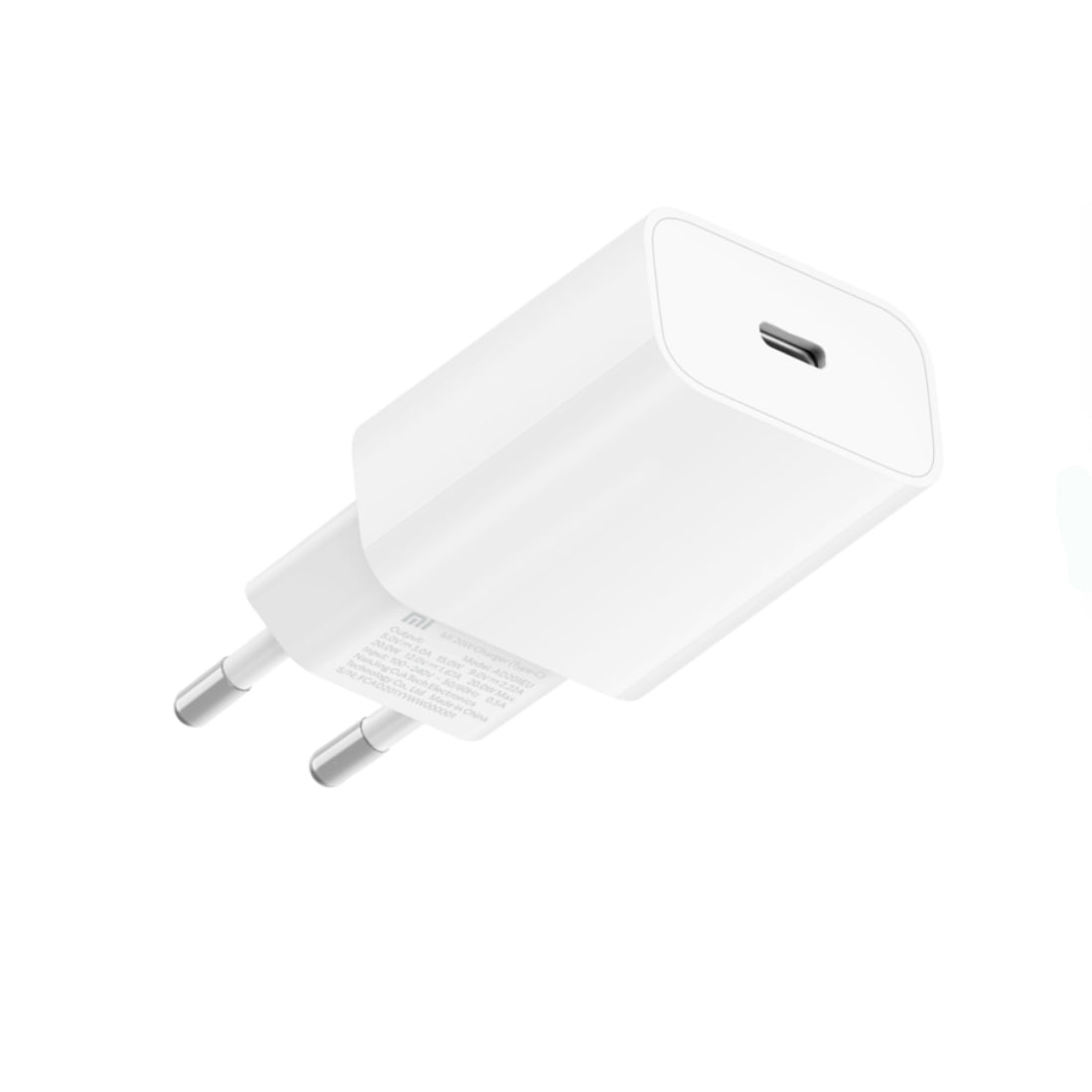 Xiaomi Netzwerkladegerät, 20 W, 3 A, 1 x USB-C, Weiß BHR4927GL