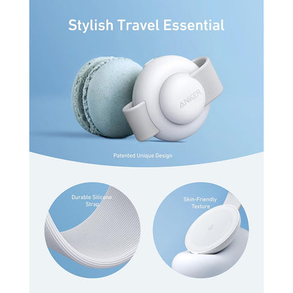 Anker MagGo 3in1 Wireless Netzladegerät, 15W, 1,67A, Weiß B25M8H21