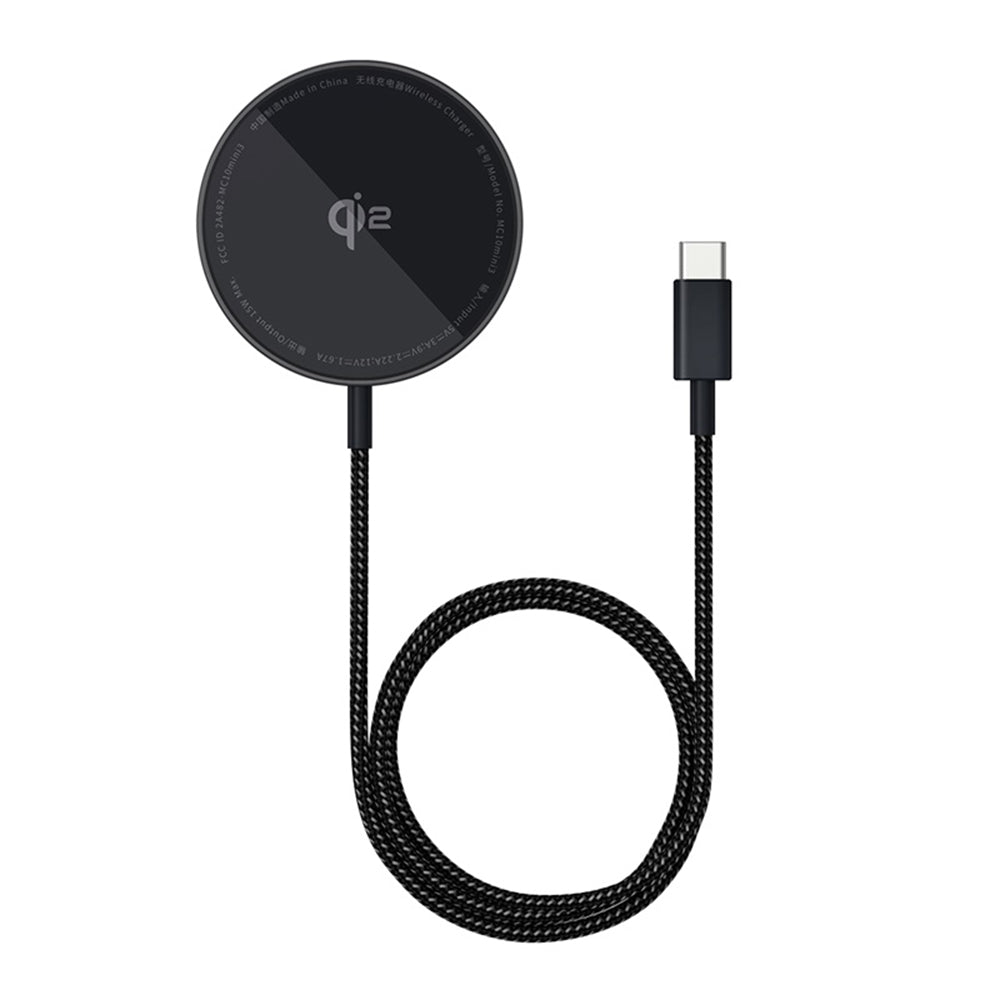Baseus Simple Mini4 Air Wireless Netzladegerät, 15W, 1.67A, Schwarz P10278200111-00
