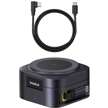 Baseus PicoGo 2in1 Wireless Netzladegerät, 67W, 3A, 1 x USB-C, Schwarz P10276800123-00