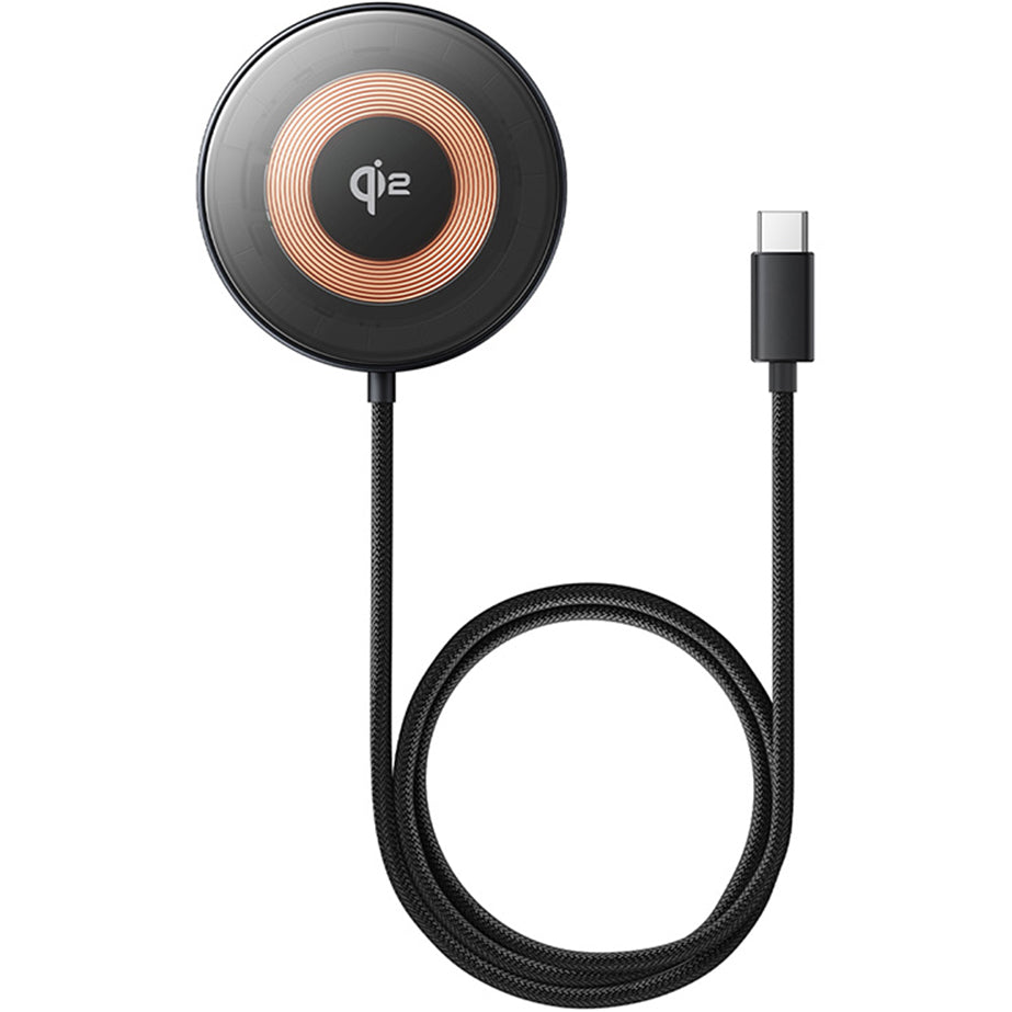 Baseus Simple Mini4 Wireless Netzladegerät, 15W, 1.67A, Schwarz P10273300121-01
