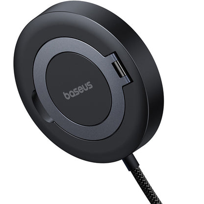 Baseus Simple Mini4 Wireless Netzladegerät, 15W, 1.67A, Schwarz P10273300121-01
