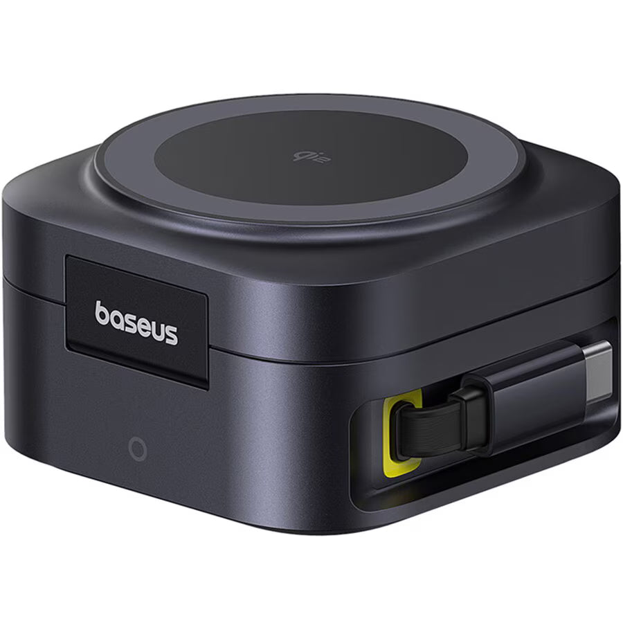 Baseus PicoGo 2in1 Wireless Netzladegerät, 67W, 3A, 1 x USB-C, Schwarz P10276800123-00