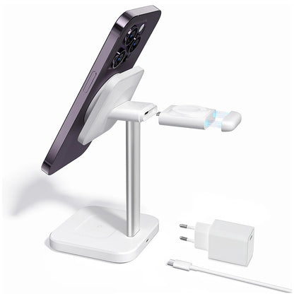 ESR HaloLock 3in1 Wireless Network Charger, 15W, 1.67A, White