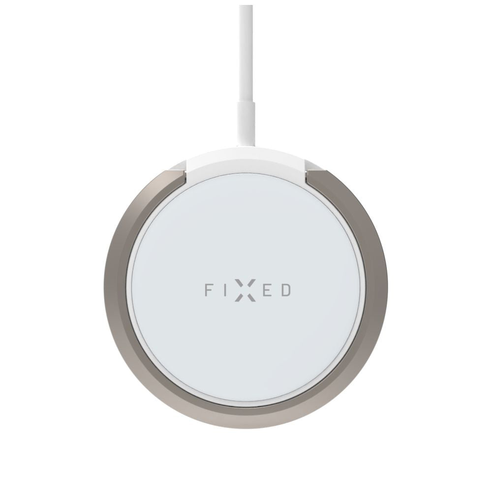 Wireless Netzladegerät Fixed Ring, 15W, 1.67A, Weiß