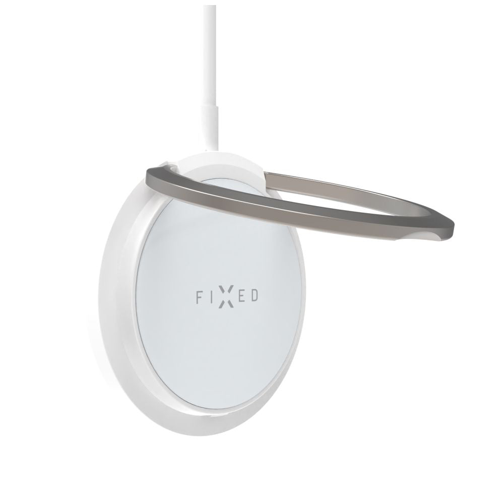 Wireless Netzladegerät Fixed Ring, 15W, 1.67A, Weiß