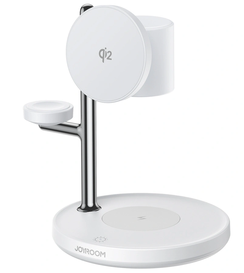 Joyroom JR-W23 3in1 Wireless-Netzladegerät, 15W, 1.67A, Weiß