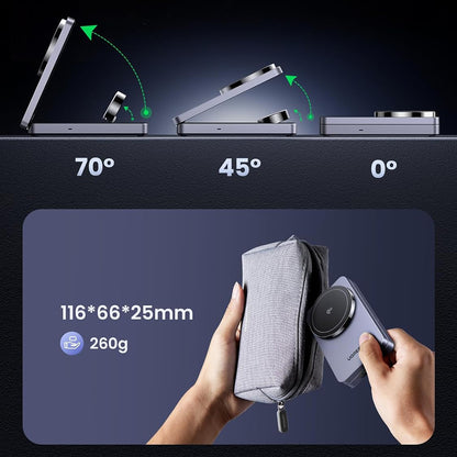 UGREEN W707 3in1 Wireless Network Charger, 25W, 1.67A, Gray