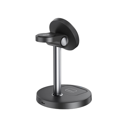 Drahtloses Netzladegerät XO Design CX038 3in1, 15W, 1.67A, Schwarz