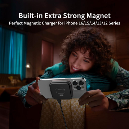 Drahtloses Netzladegerät XO Design CX035 3in1, 15W, 1.67A, Schwarz