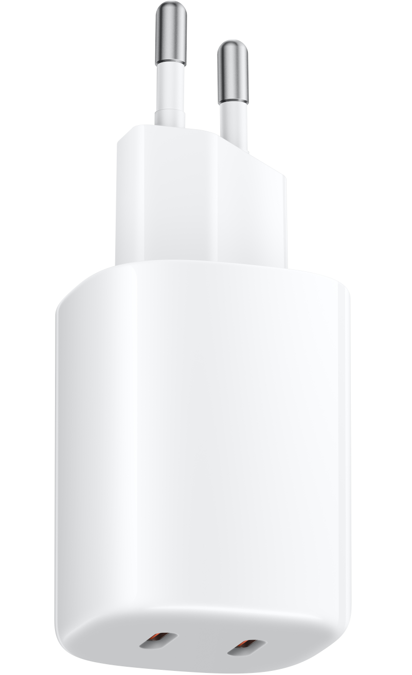 Xiaomi Nano Turbo Netzladegerät, 45W, 3A, 2 x USB-C, Weiß BHR087OEU